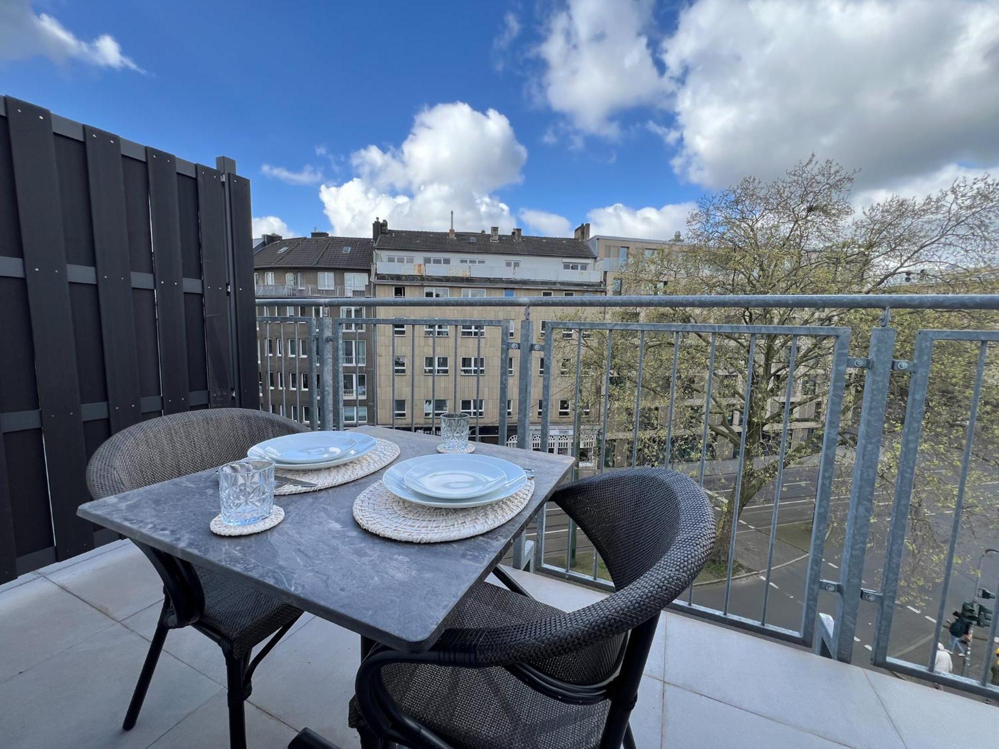 Apartment Duesseldorf City Eksteriør bilde