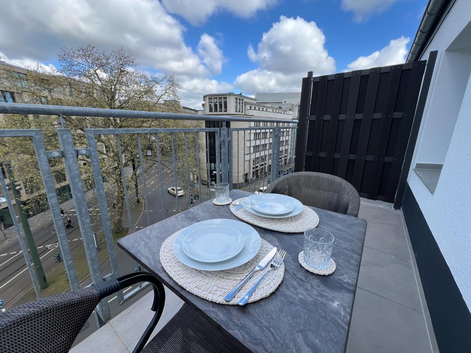 Apartment Duesseldorf City Eksteriør bilde